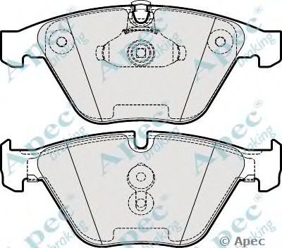 APEC BRAKING pad1991 -  Комплект тормозных колодок, дисковый тормоз